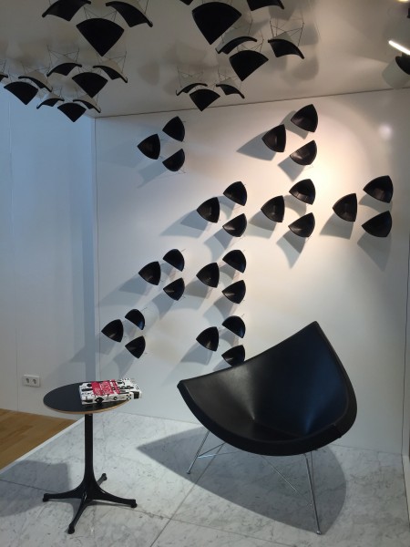 George Nelson's Coconut Chair, as seen at the Vitra design Museum,