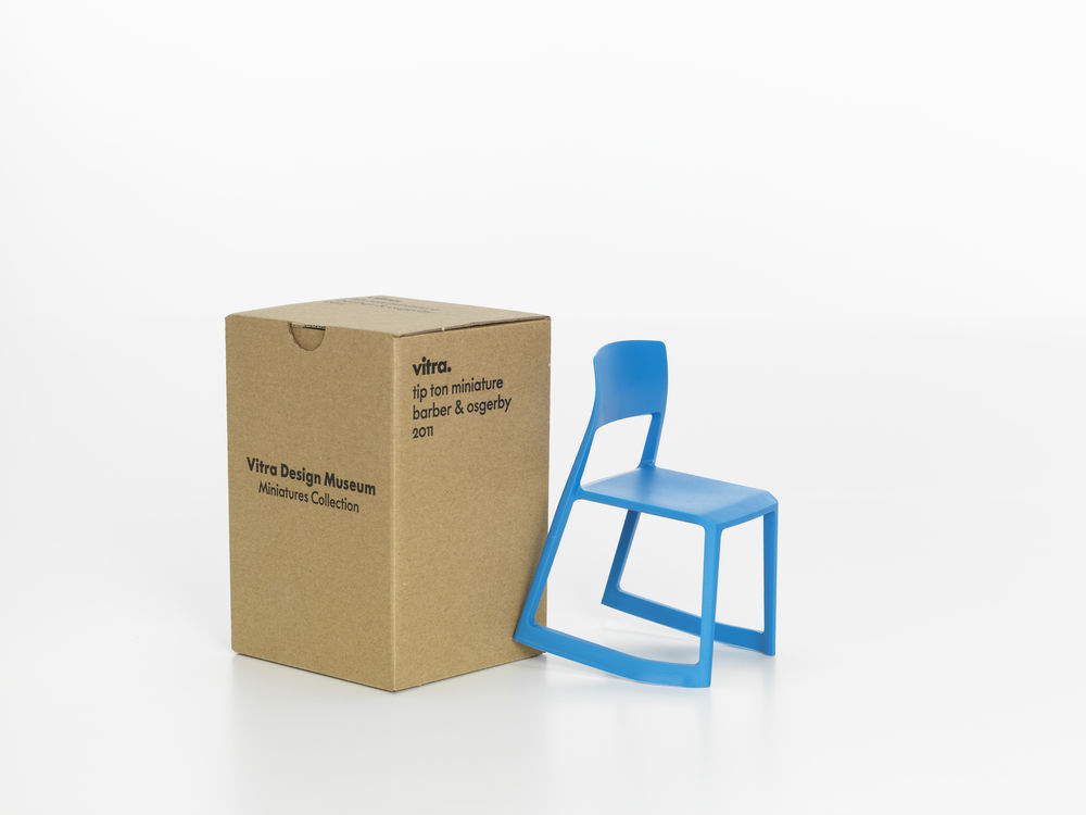 Vitra Miniatures Tip Ton Glacier Blue Chair