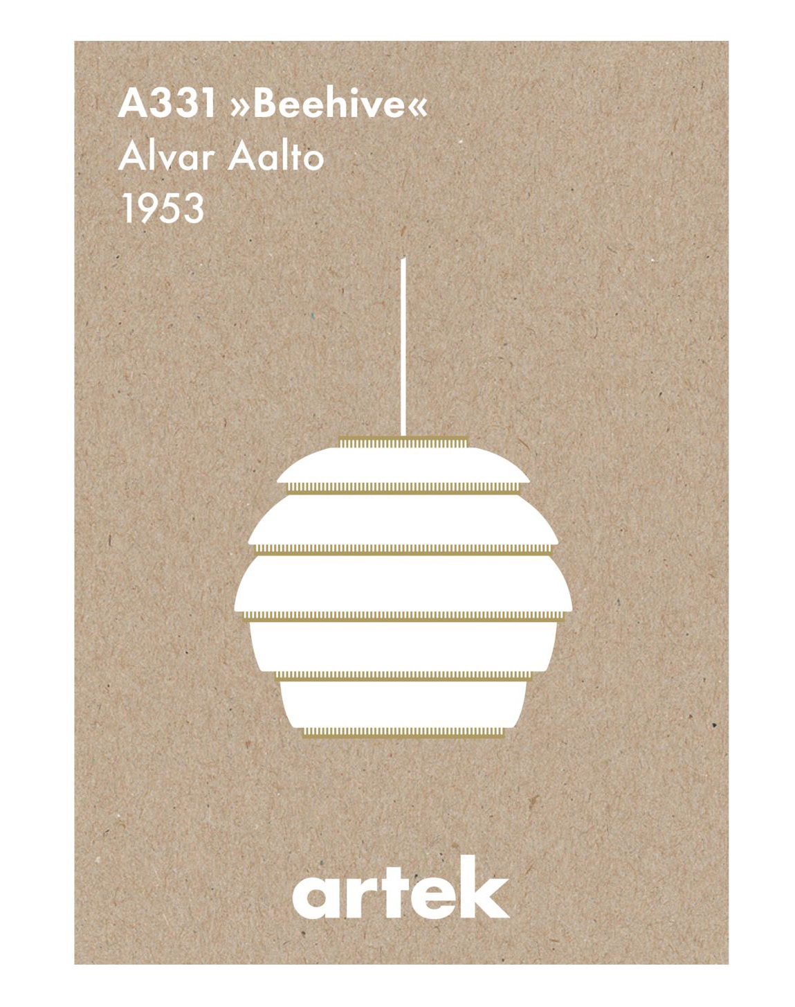 Artek Beehive Poster
