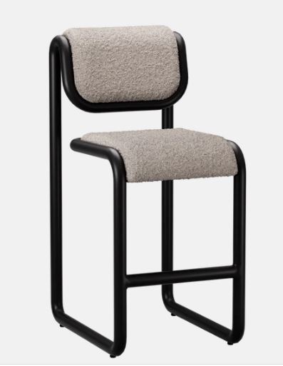 Bend Goods Tube Counter Stool