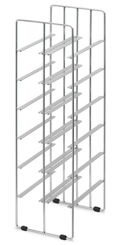 Blomus PILARE Wine Bottle Storage, Holds 12 Bottles