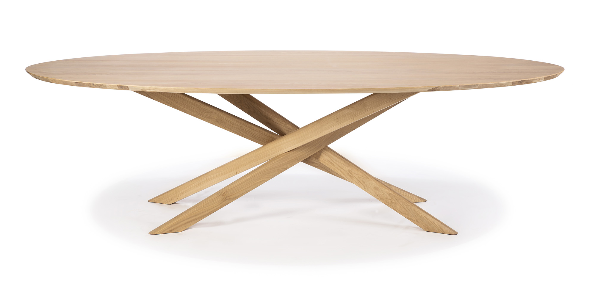 Ethnicraft Oak Mikado Oval Dining Table