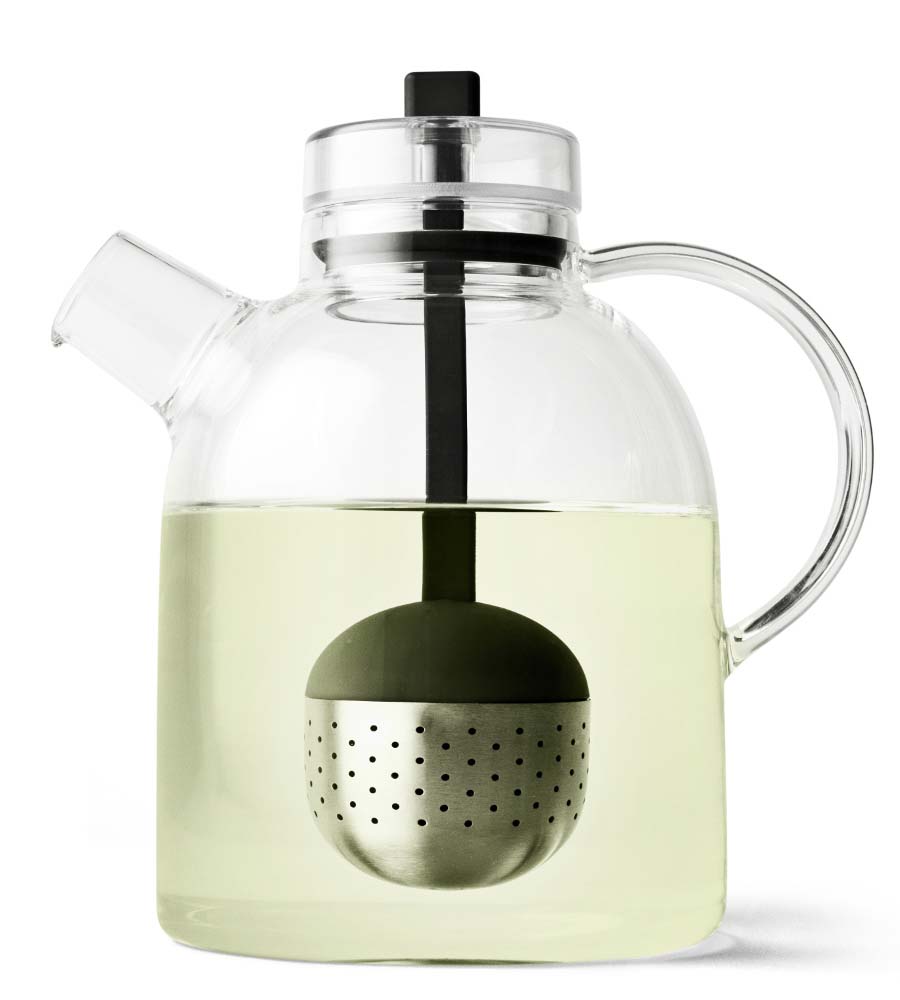 Audo Copenhagen Kettle Teapot Glass with Tea Egg