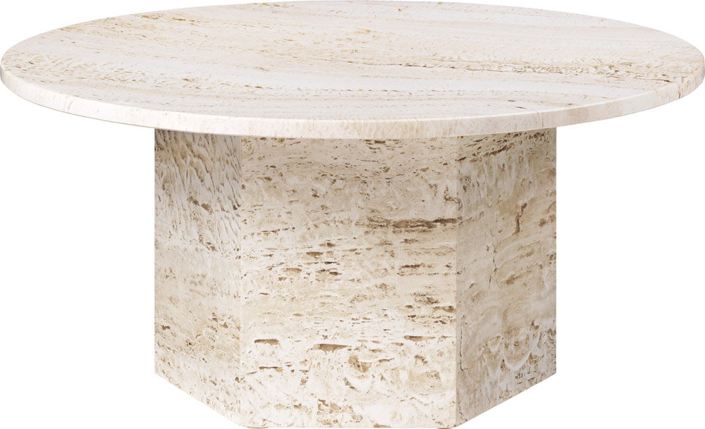 GUBI Epic Round Coffee Table - 80 cm
