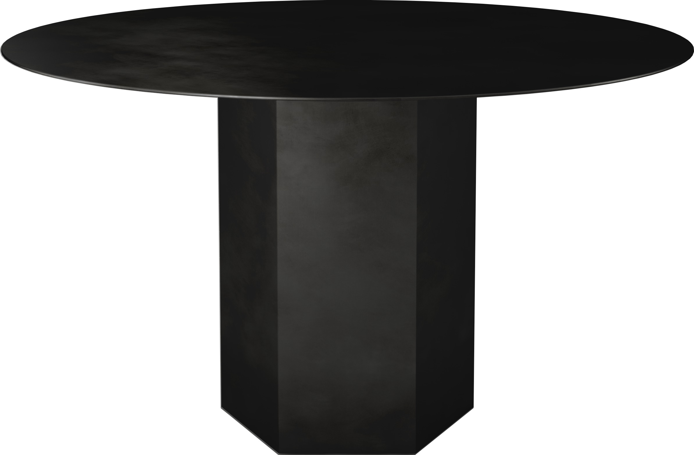 GUBI Epic Steel Round Dining Table