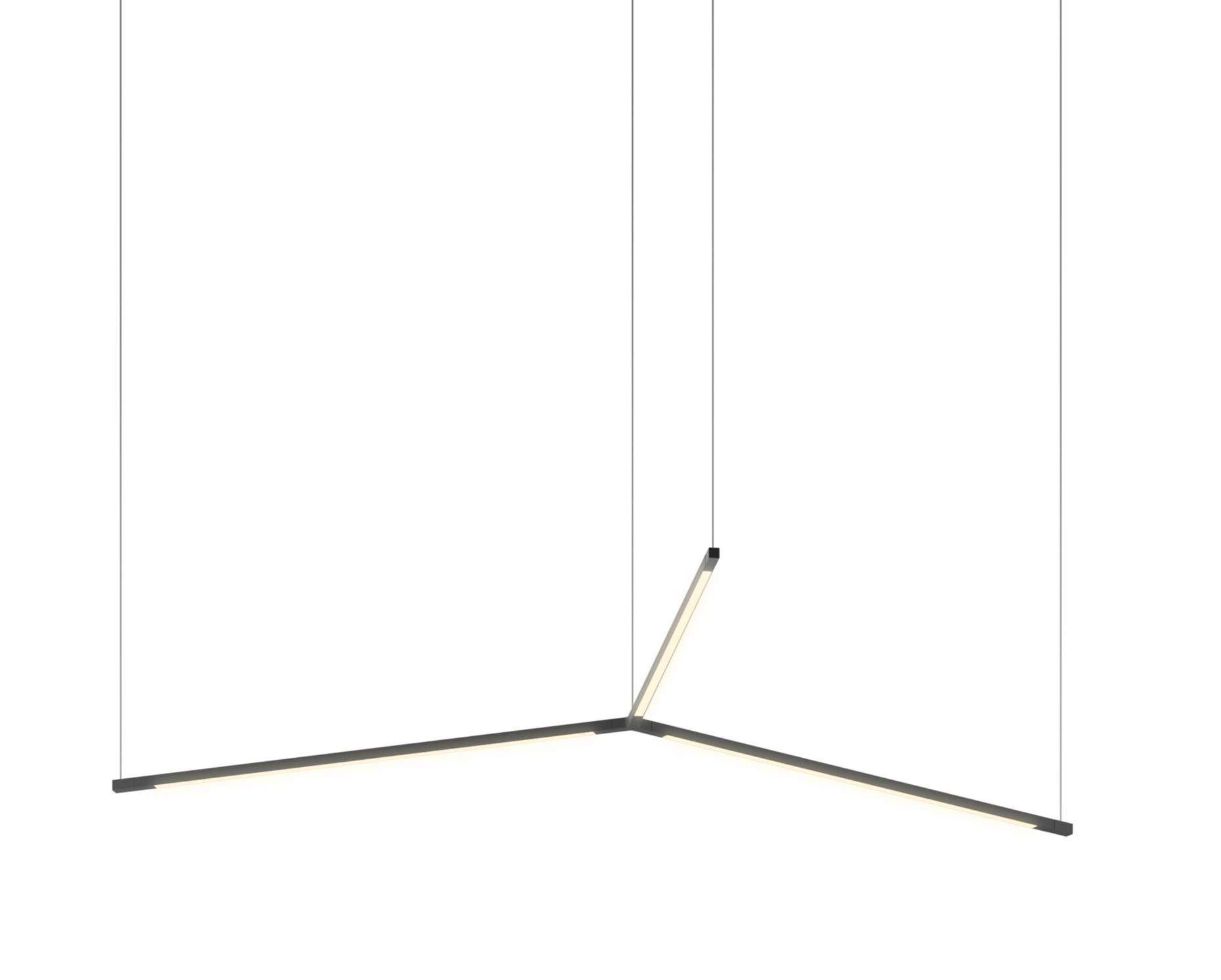 Koncept Z-Bar Trio Pendant Lamp