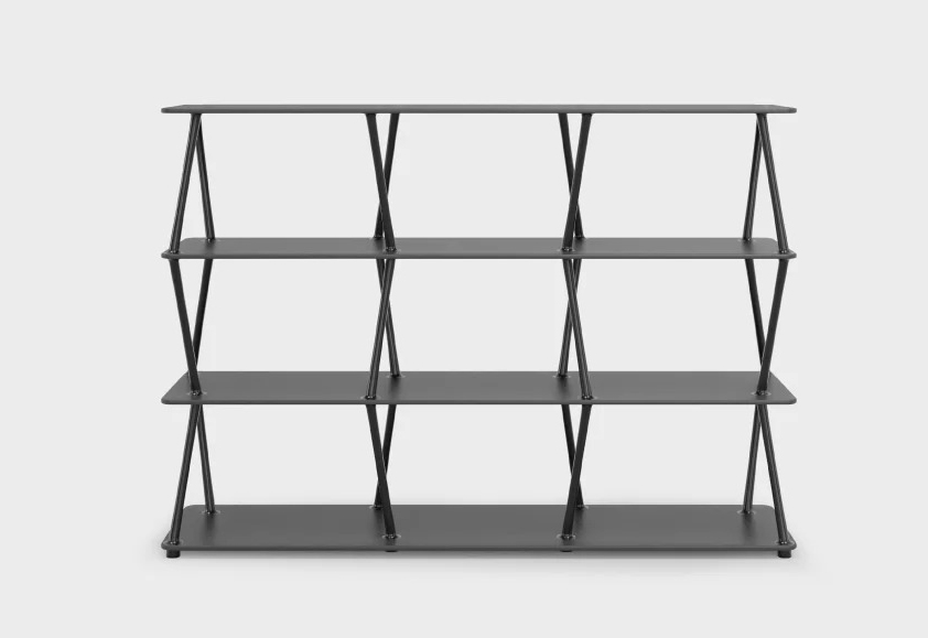 Lapalma Jazz Three Column Bookcase