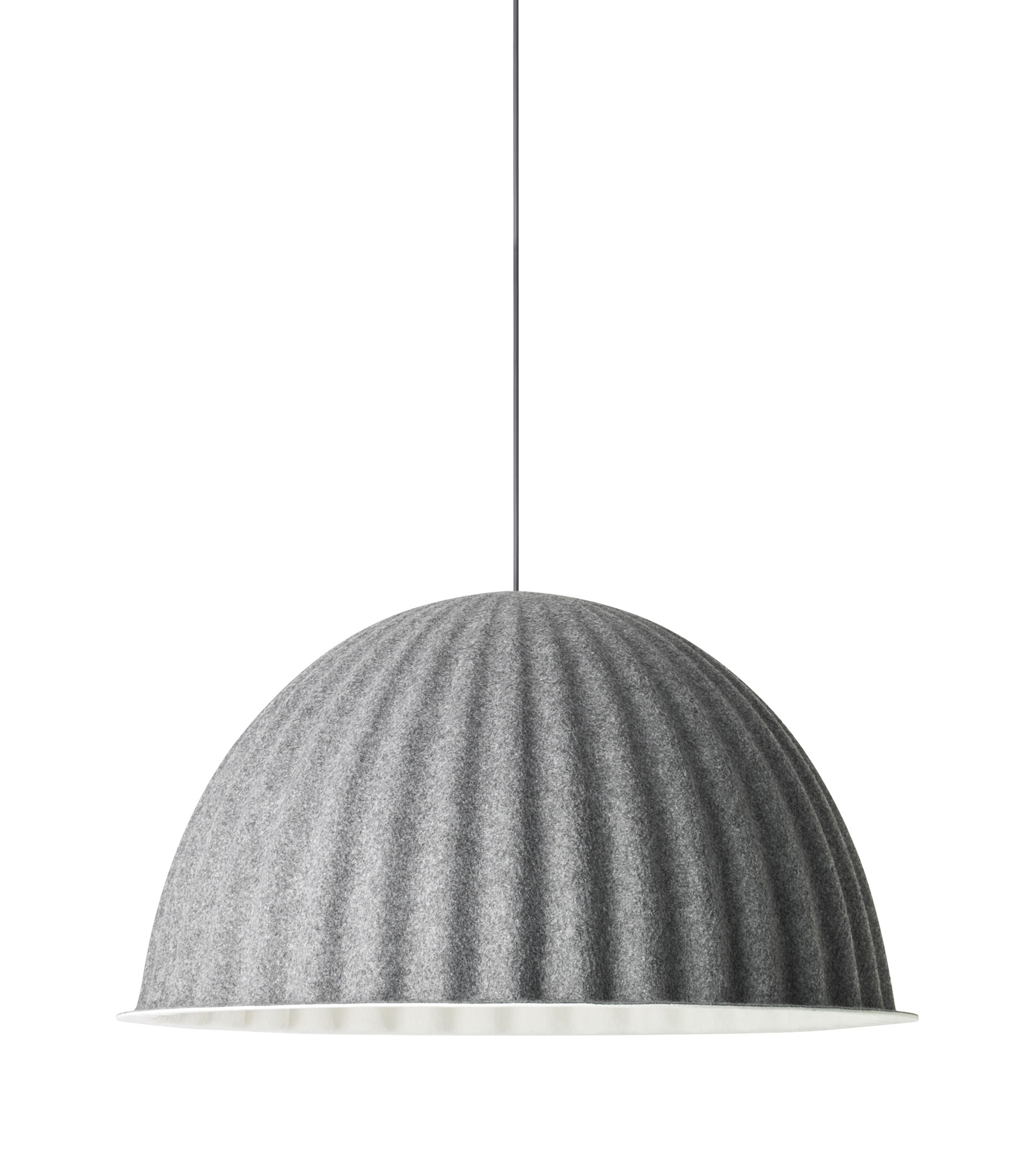 Muuto Under The Bell Pendant Lamp Large Grey