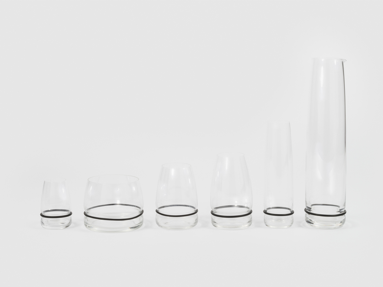 Danese Milano Ovio Glasses and Pitcher