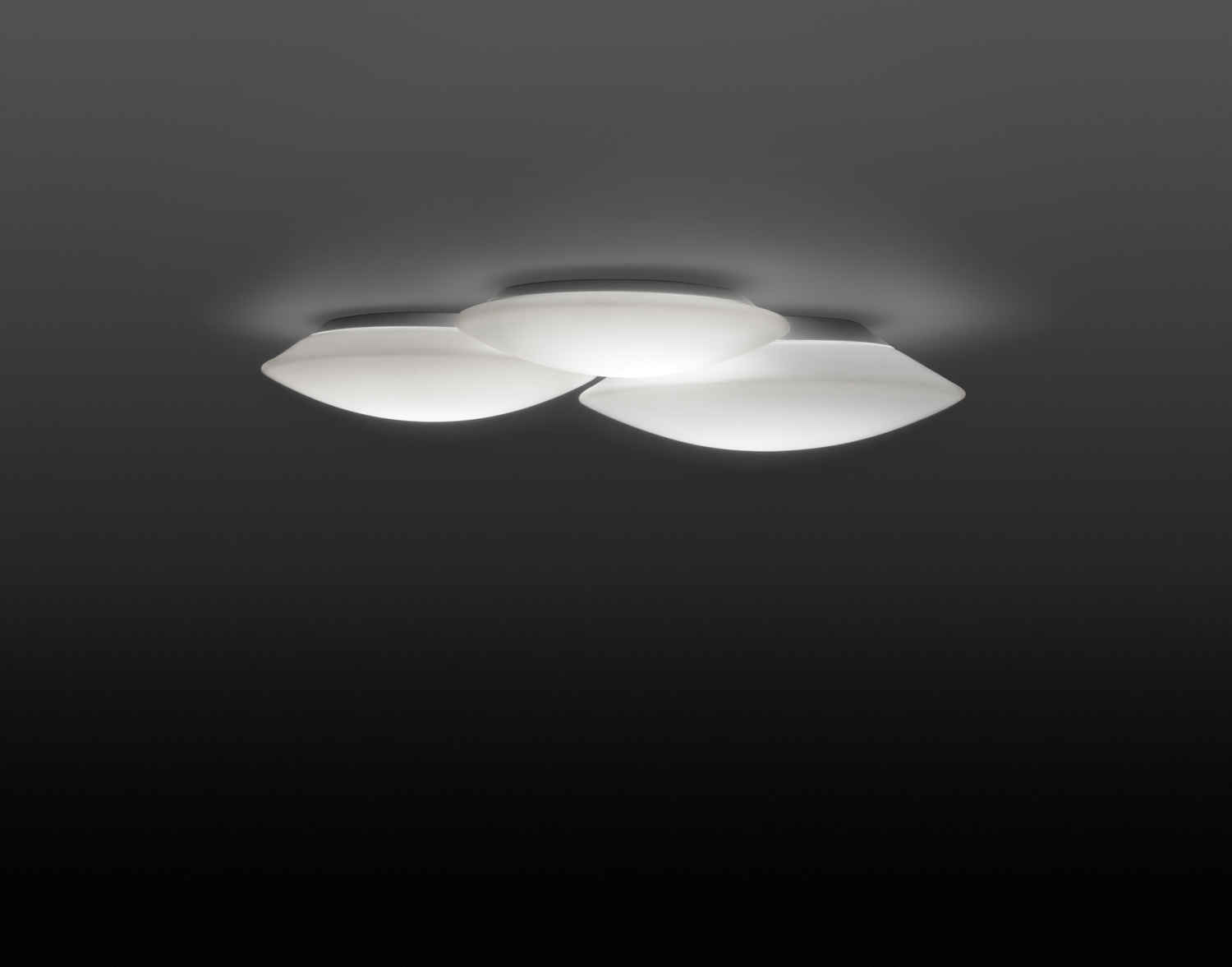 Vibia Puck 5437 Triple Wall/Ceiling Lamp