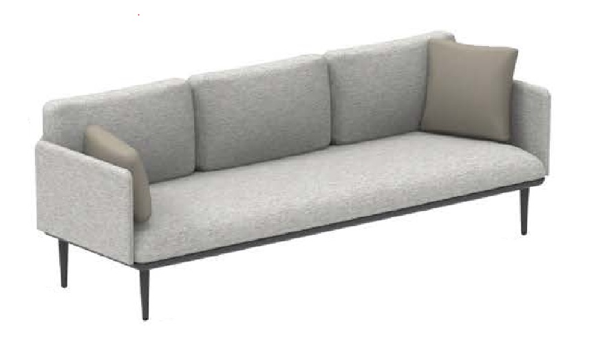 Royal Botania Styletto Three Seater Sofa