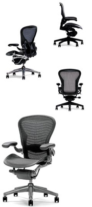 aeron posturefit chairs
